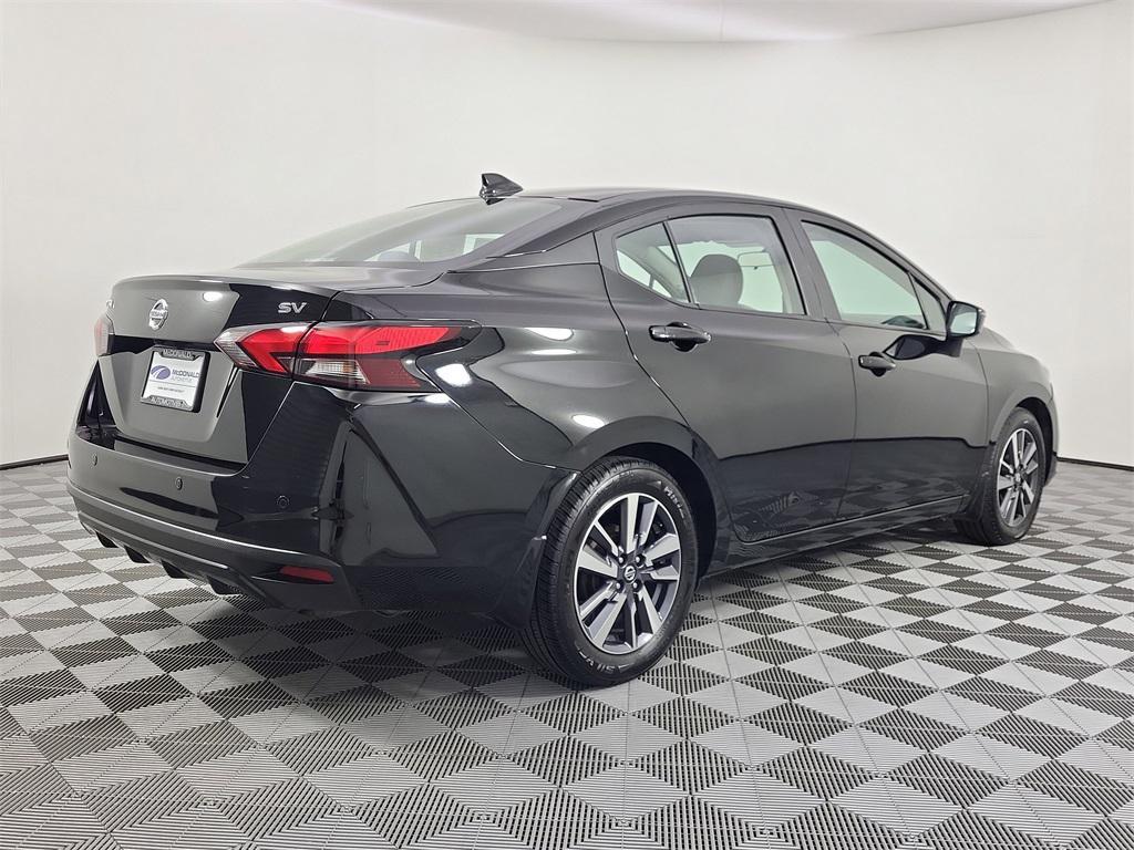 used 2021 Nissan Versa car, priced at $14,000