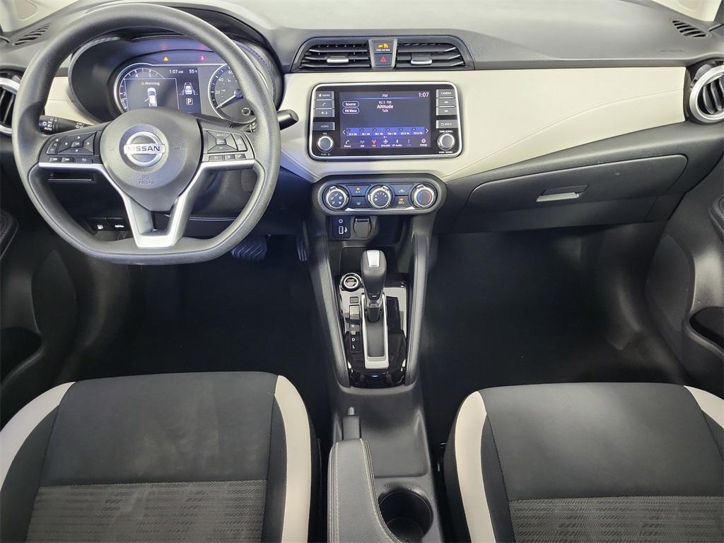 used 2021 Nissan Versa car, priced at $14,000