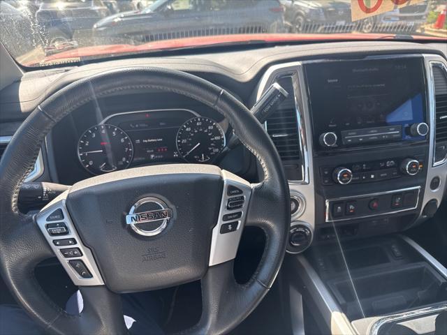 used 2021 Nissan Titan car, priced at $34,000