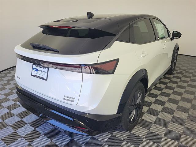 new 2025 Nissan ARIYA car, priced at $49,551