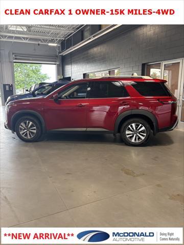 used 2023 Nissan Pathfinder car, priced at $36,000