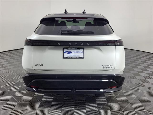 new 2025 Nissan ARIYA car, priced at $55,152