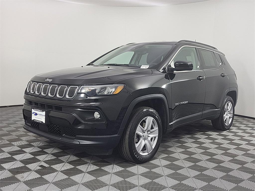 used 2022 Jeep Compass car, priced at $22,500
