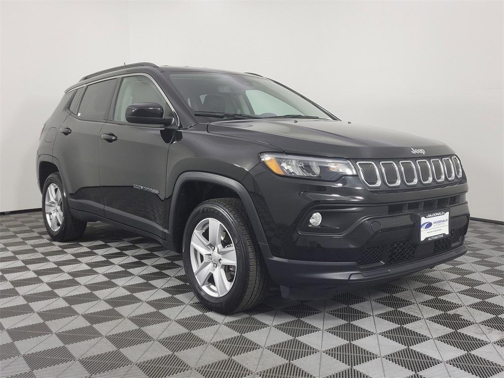 used 2022 Jeep Compass car, priced at $22,500