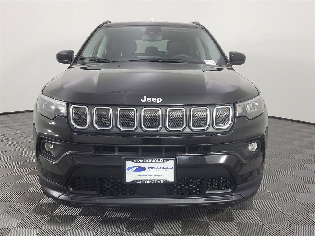 used 2022 Jeep Compass car, priced at $22,500