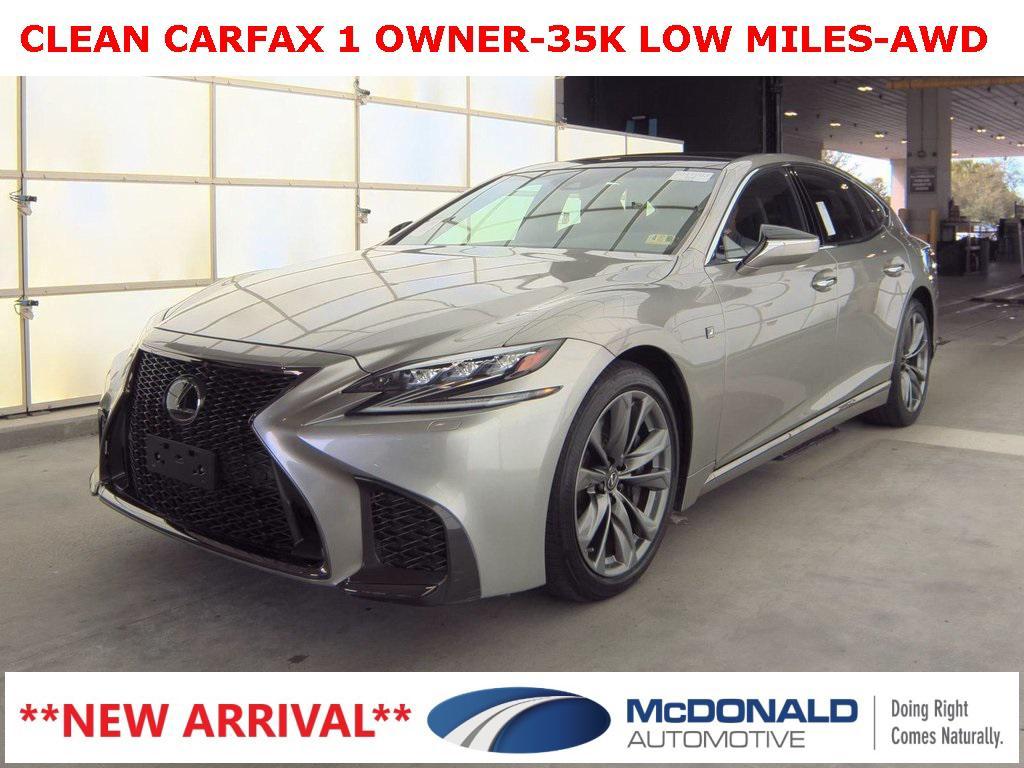 used 2018 Lexus LS 500 car, priced at $44,725