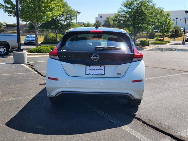 new 2025 Nissan Leaf car, priced at $33,470