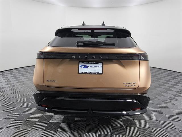 new 2025 Nissan ARIYA car, priced at $55,527
