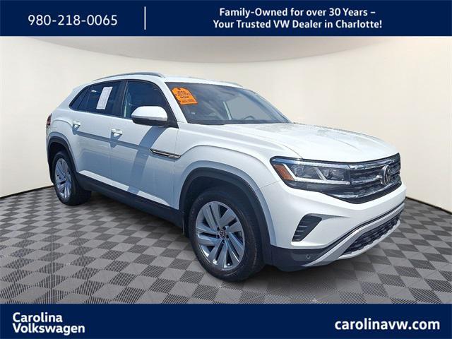 used 2022 Volkswagen Atlas Cross Sport car, priced at $28,203