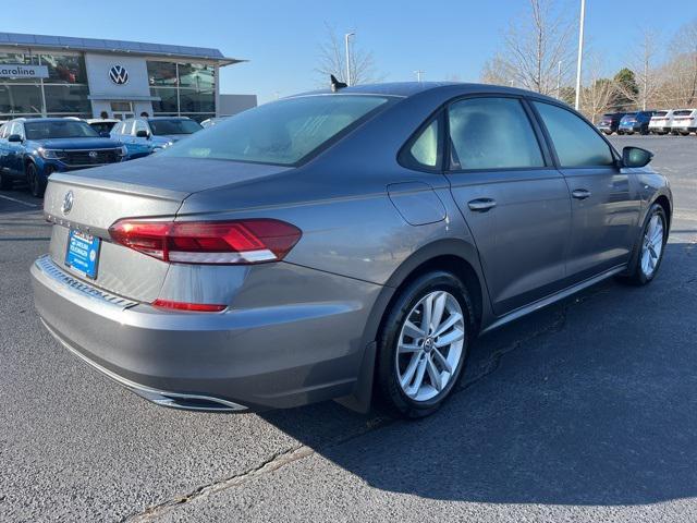 used 2021 Volkswagen Passat car, priced at $17,100