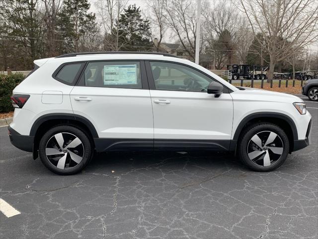 new 2025 Volkswagen Taos car, priced at $26,725