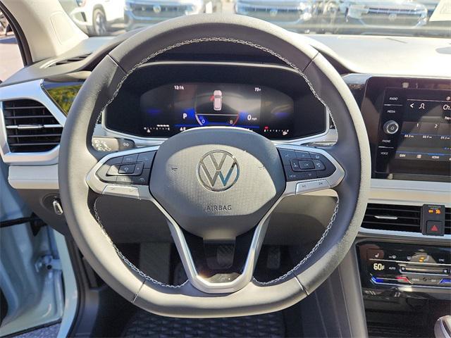 new 2025 Volkswagen Taos car, priced at $30,376