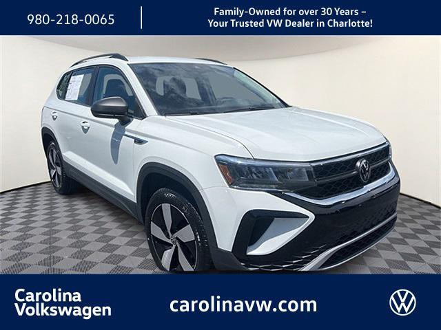 used 2024 Volkswagen Taos car, priced at $19,288