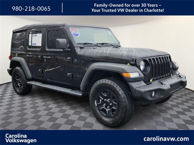 used 2024 Jeep Wrangler car, priced at $34,654