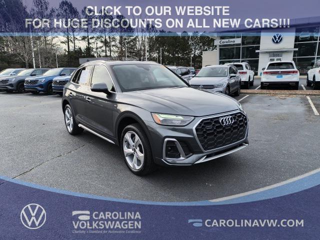 used 2022 Audi Q5 car, priced at $30,495