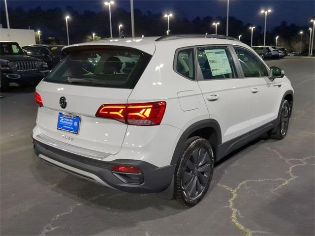 new 2024 Volkswagen Taos car, priced at $26,125
