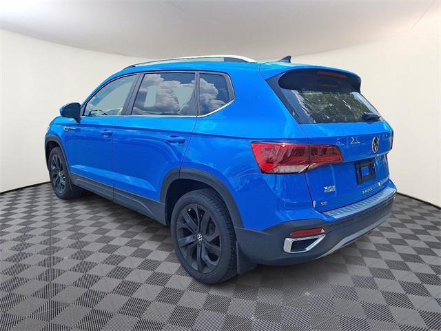 used 2024 Volkswagen Taos car, priced at $25,188