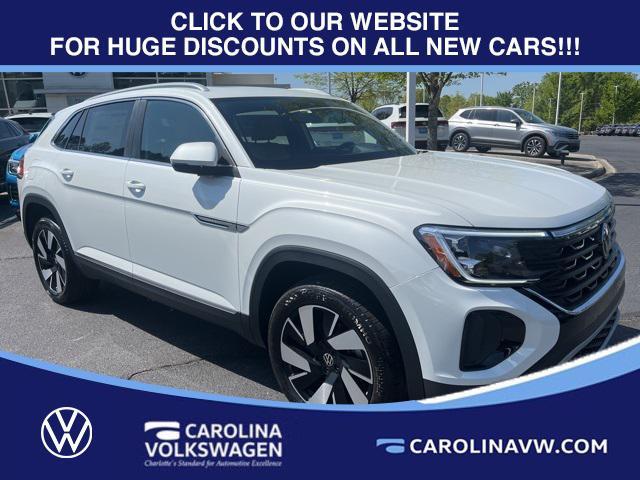 new 2025 Volkswagen Atlas Cross Sport car, priced at $45,480