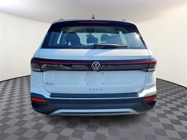 new 2025 Volkswagen Taos car, priced at $25,521