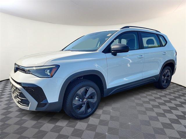 new 2025 Volkswagen Taos car, priced at $25,521