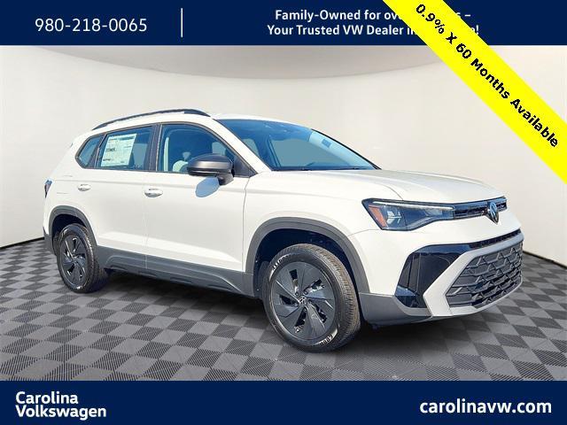new 2025 Volkswagen Taos car, priced at $25,521