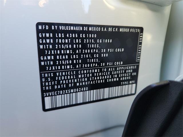 new 2025 Volkswagen Taos car, priced at $29,016