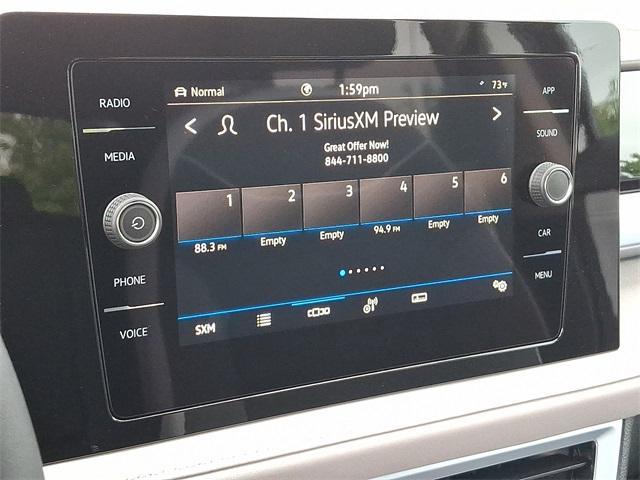 new 2025 Volkswagen Taos car, priced at $28,810