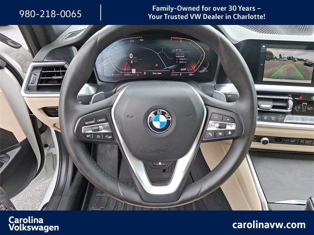 used 2020 BMW 330 car, priced at $23,453