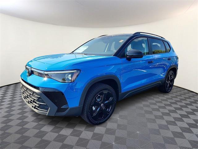 new 2025 Volkswagen Taos car, priced at $31,525