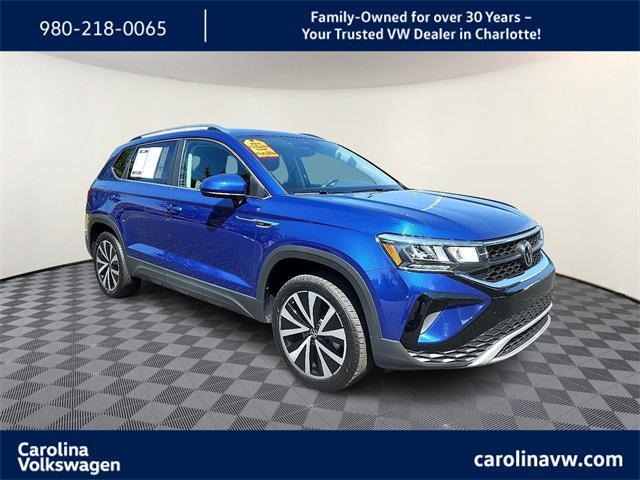 used 2024 Volkswagen Taos car, priced at $19,939