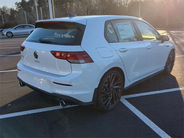 new 2024 Volkswagen Golf GTI car, priced at $42,670