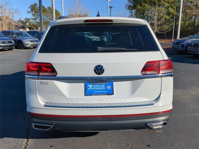 used 2021 Volkswagen Atlas car, priced at $18,062