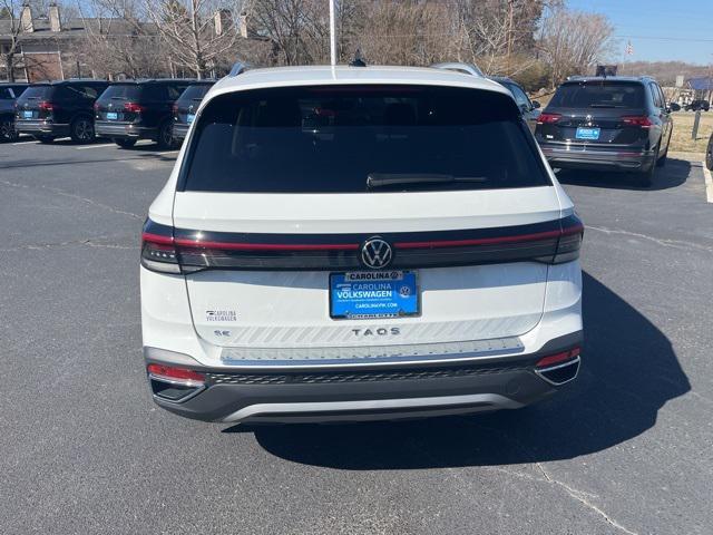 new 2025 Volkswagen Taos car, priced at $31,625