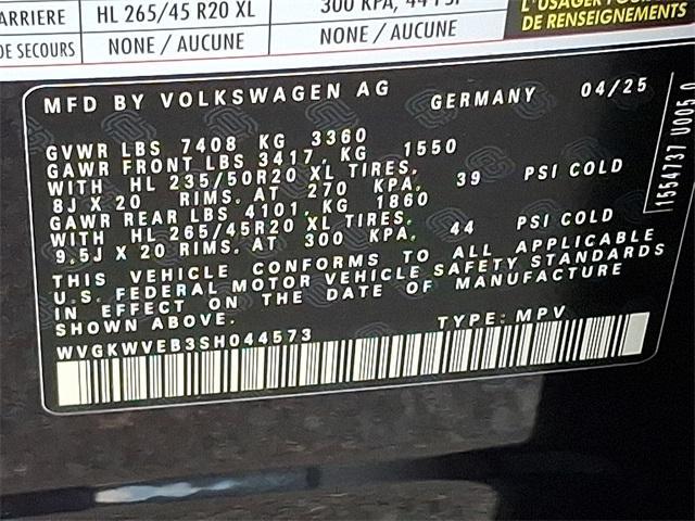 new 2025 Volkswagen ID. Buzz car, priced at $62,195