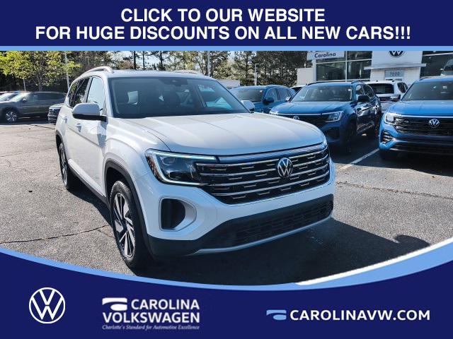 new 2025 Volkswagen Atlas car, priced at $47,111
