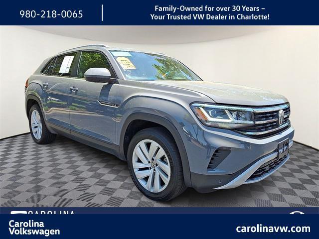 used 2022 Volkswagen Atlas Cross Sport car, priced at $25,988