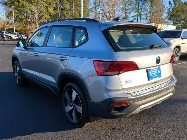 new 2024 Volkswagen Taos car, priced at $28,077