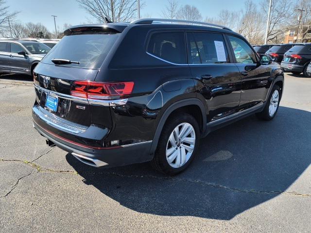 used 2021 Volkswagen Atlas car, priced at $24,499