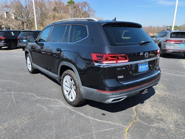 used 2021 Volkswagen Atlas car, priced at $24,499