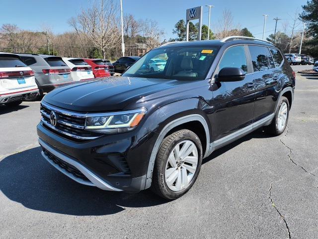 used 2021 Volkswagen Atlas car, priced at $24,499