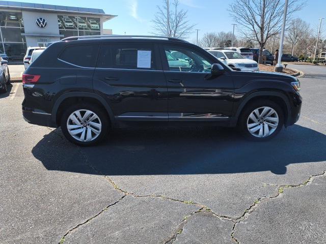 used 2021 Volkswagen Atlas car, priced at $24,499