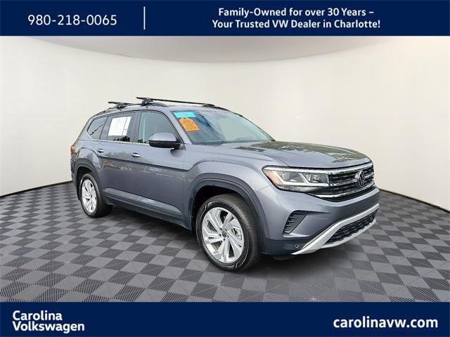 used 2023 Volkswagen Atlas car, priced at $29,244