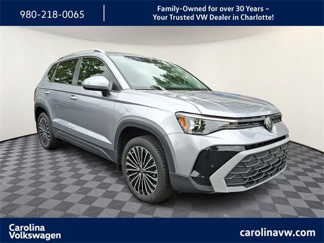 used 2025 Volkswagen Taos car, priced at $26,647