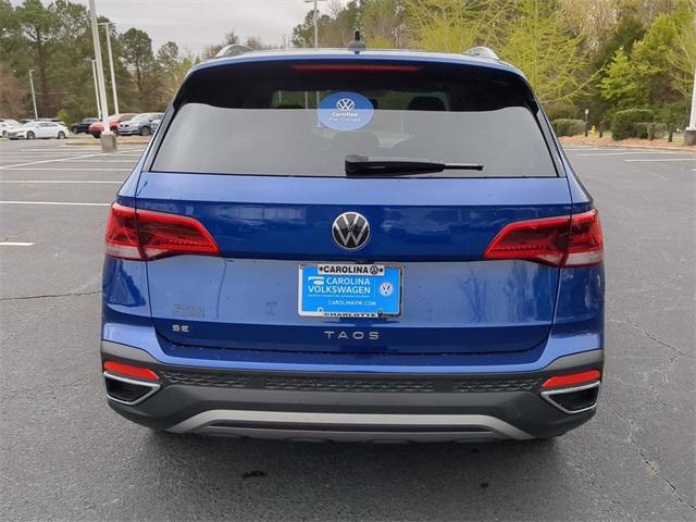 used 2022 Volkswagen Taos car, priced at $22,446