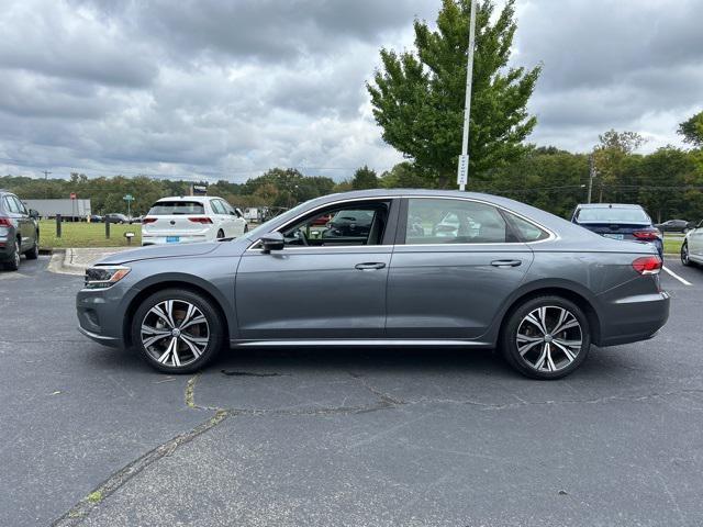 used 2022 Volkswagen Passat car, priced at $18,201