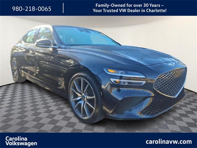 used 2023 Genesis G70 car, priced at $27,934