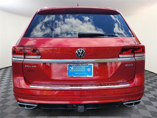 used 2022 Volkswagen Atlas car, priced at $34,555