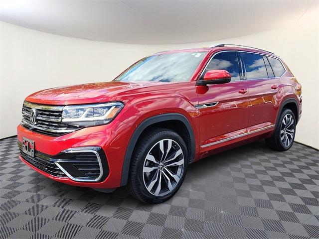 used 2022 Volkswagen Atlas car, priced at $34,555