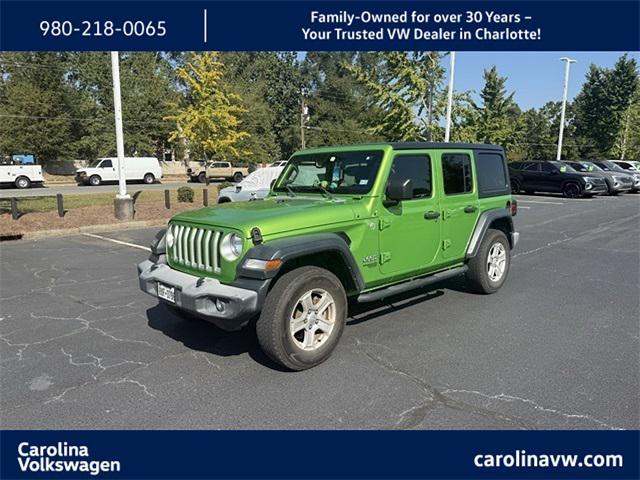 used 2018 Jeep Wrangler Unlimited car, priced at $22,795