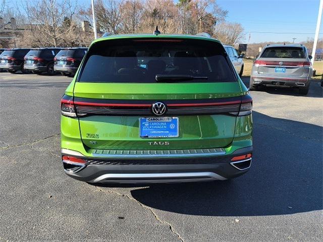new 2025 Volkswagen Taos car, priced at $32,039